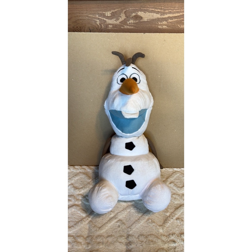 DISNEY 22" Plush OLAF Stuffed Snowman Toy Frozen Movie Character